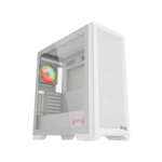 DAWG Y-Series 720 White – Premium ARGB Gaming Cabinet with Infinity Mirror - Image 2