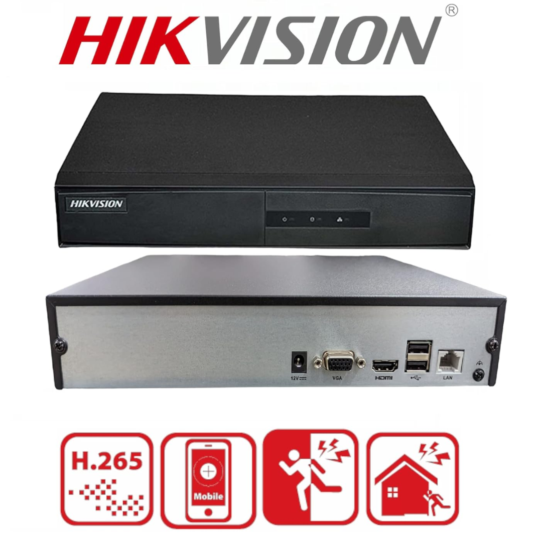 DS-7104NI-Q1M (6) Hikvision DS-7104NI-Q1/M – 4CH Mini 1U Network Video Recorder - Image 1