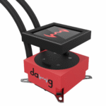 DAWG W-L240AIO 240mm Liquid Cooler with 3.4” IPS Display – Black - Image 3