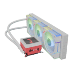 daWg W-L360AIO 360mm Liquid Cooler with 3.4” IPS Display (White) - Image 2
